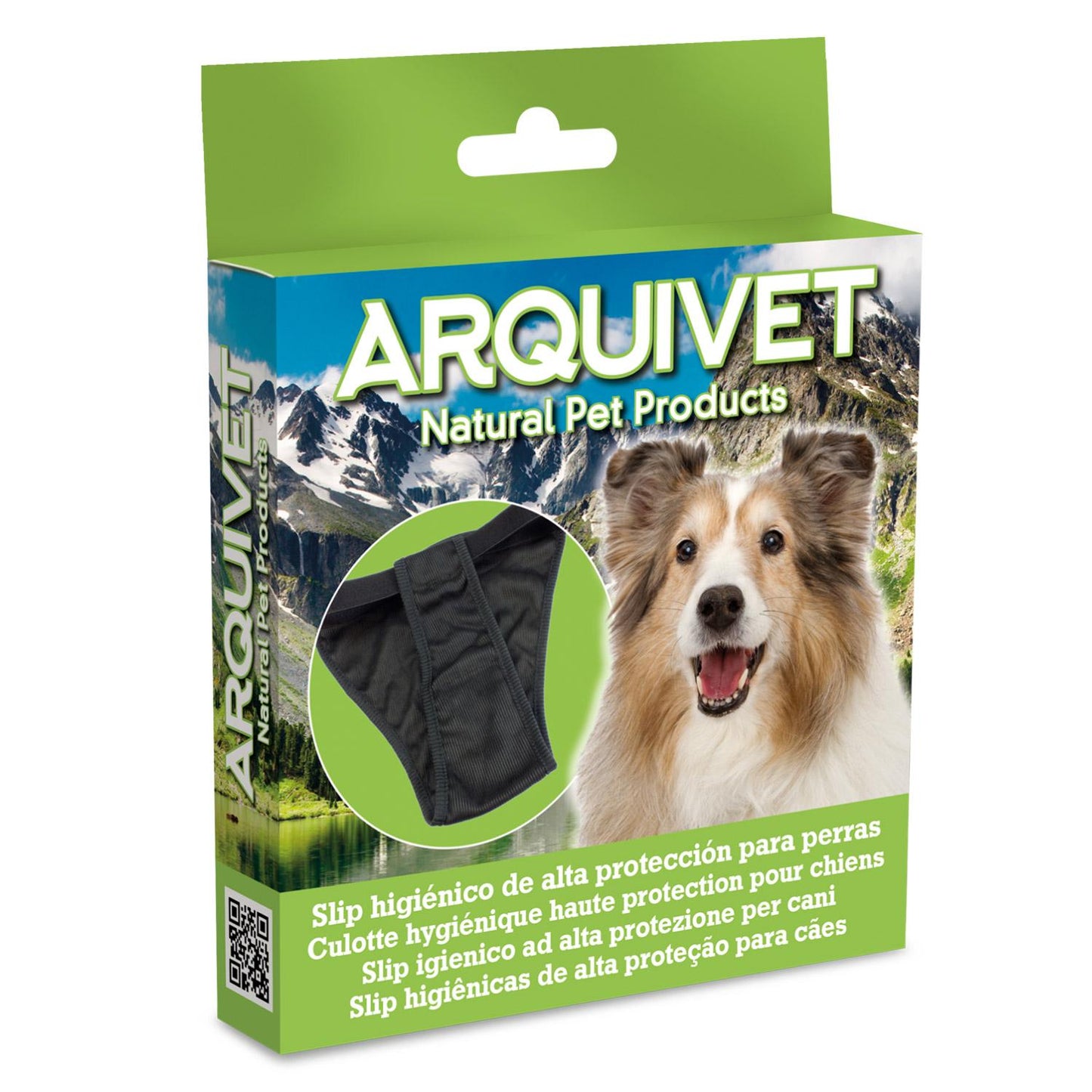 Hygieneschutzhose für Hündinnen Arquivet Größe 0 - 19 / 25 cm
