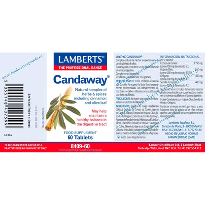 Candaway Lamberts 60 tablets
