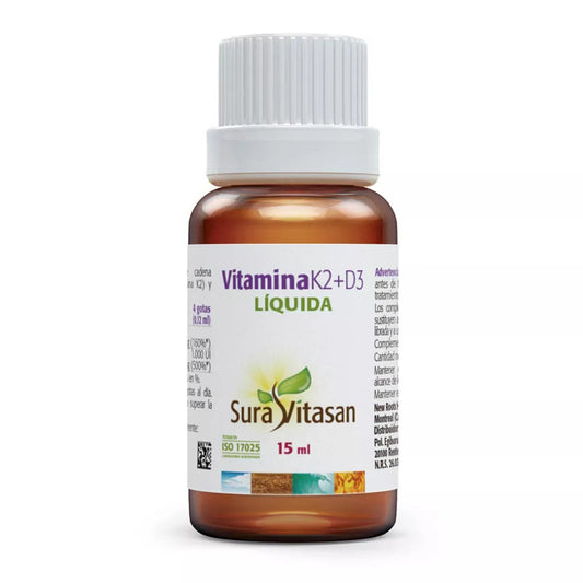 Vitamin K2+D3, Sura Vitasan, 15 ml