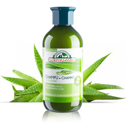 Shampooing hydratant à l'aloe vera et à la guimauve Corpore Sano 300 ml