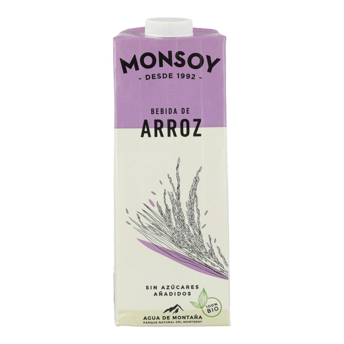 6-pack Monsoy ekologisk risdryck 1 l