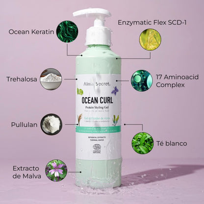 Lockdefinierande gel Ocean Curl, Alma Secret, 250 ml