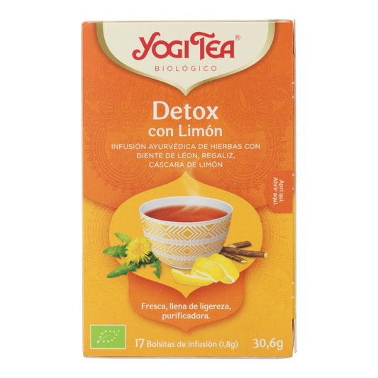 Yogi Tea BIO Detox al limone 17 bustine