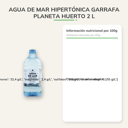 Información nutricional