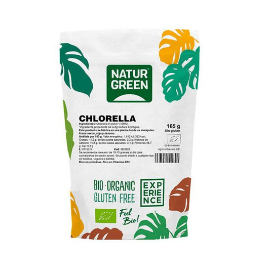 Chlorella in poedervorm Naturgreen Experience 165 g