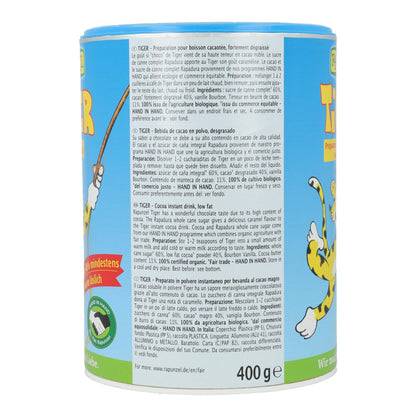 Löslicher Kakao Tiger Rapunzel 400 g