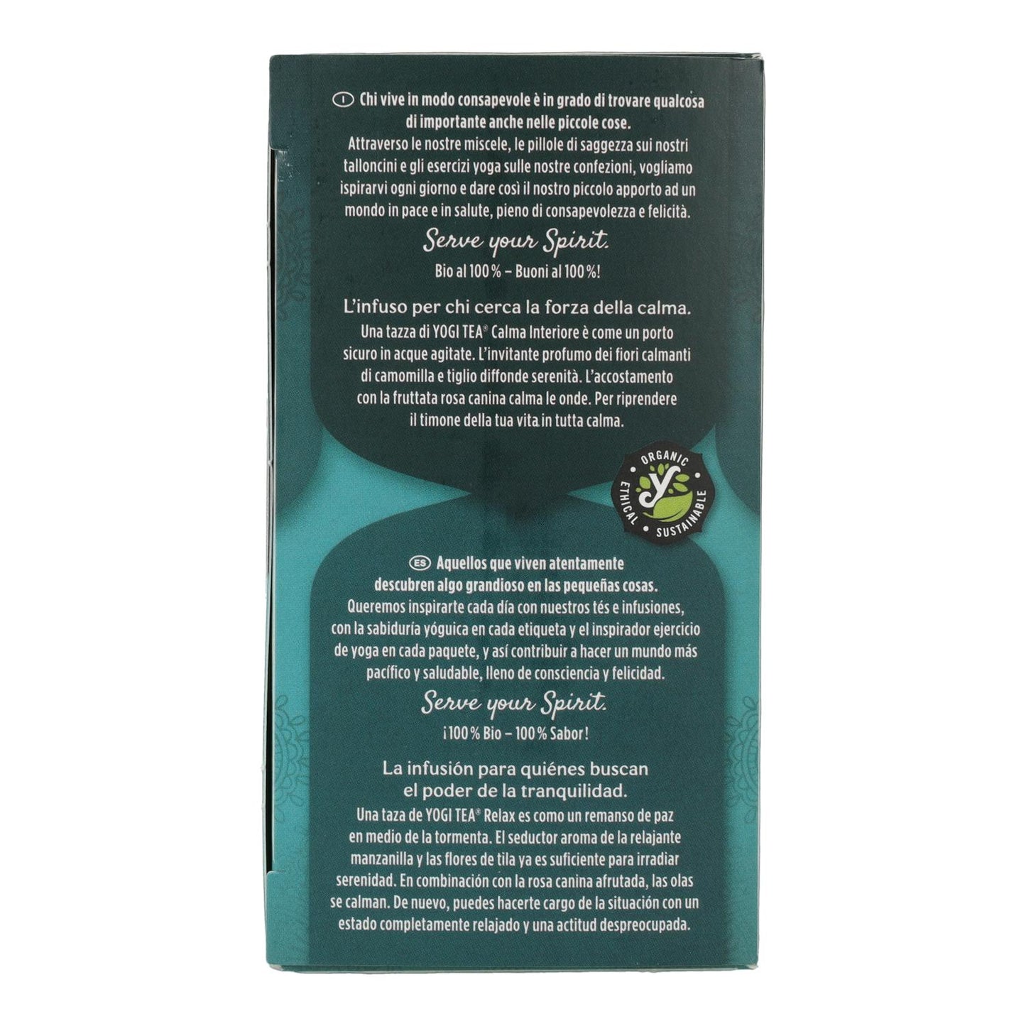Yogi Tea BIO Relax, 17 bustine