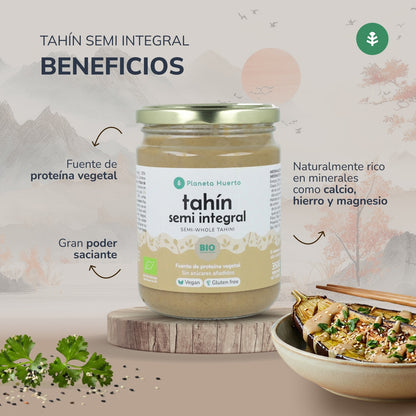 Tahini för halvfabrikat ECO Planeta Huerto 350g