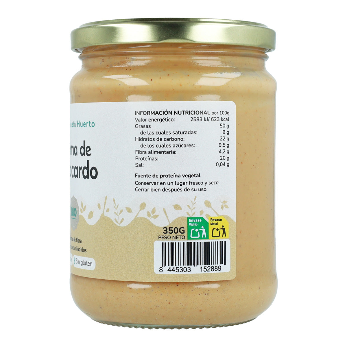 Krem z nerkowców ECO Planeta Huerto 350 g