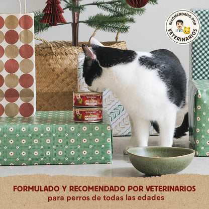 Burk med BARF-jultidning för katter Wild Balance 120 g