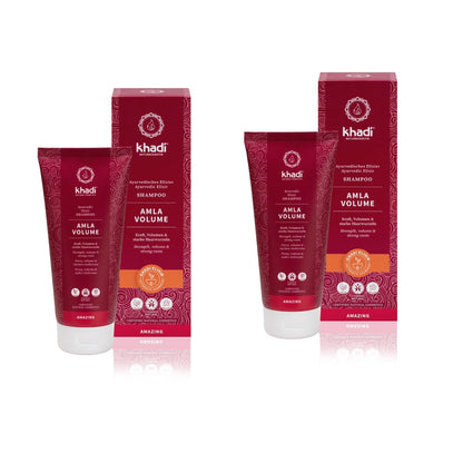 Zestaw 2x szampon Amla Volume, Khadi, 200 ml