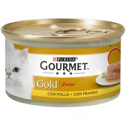 24er-Pack GOURMET GOLD Fondant Huhn Nassfutter 85 g