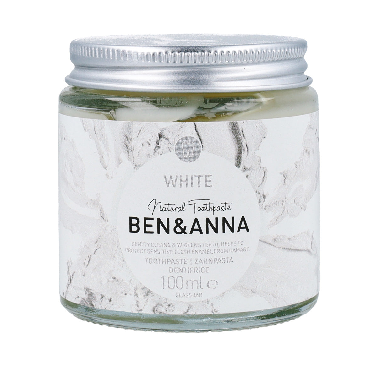 Witte tandpasta Ben&Anna 100 ml