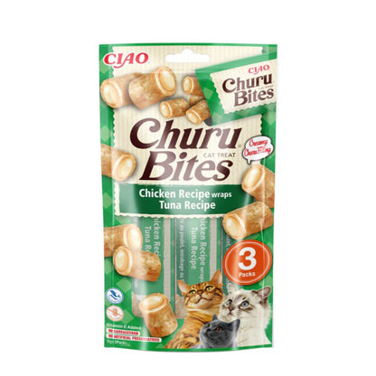 Churu Cat Bites przepis z tuńczykiem Przekąska dla kotów 3 x 10 g