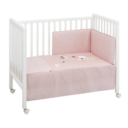 Quilt + cot protector set by BE 60x120 cm. Various colours Lion chalk