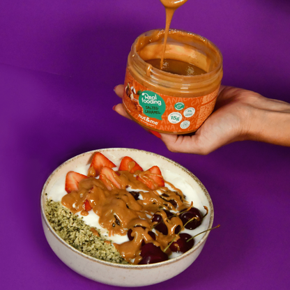 Mandel- und Haselnusscreme mit gesalzenem Karamellgeschmack 250 g Realfooding