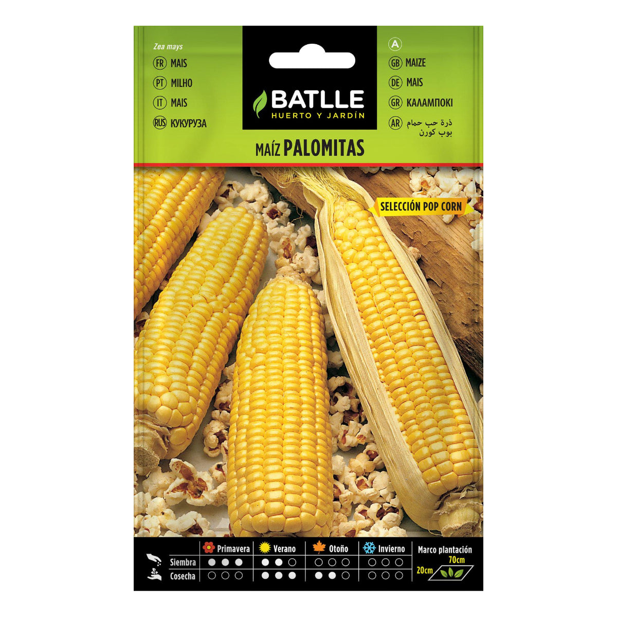 Ziarna kukurydzy do popcornu Pop Corn Batlle