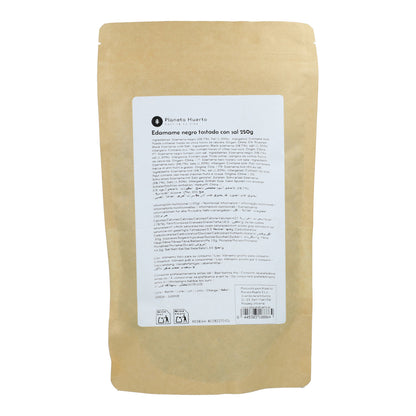 Prażony czarny edamame z solą PLaneta Huerto 250gr