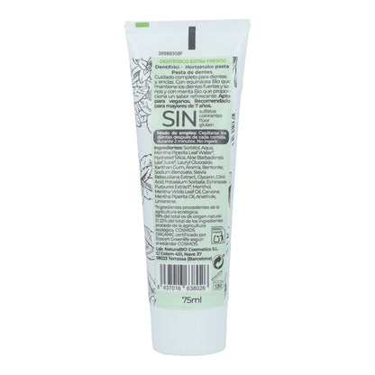 Fluorfri tandkräm med mint och echinacea NaturaBio 75 ml
