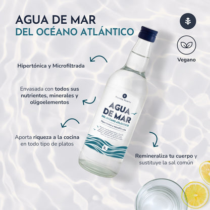 Acqua di mare ipertonica Planeta Huerto 1 L