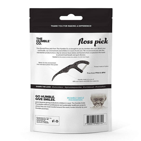 Tandtråd med handtag The Humble Co.