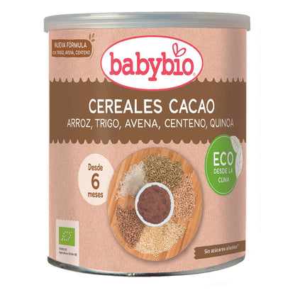 Babybio Baby Cereal with Cocoa 220 g