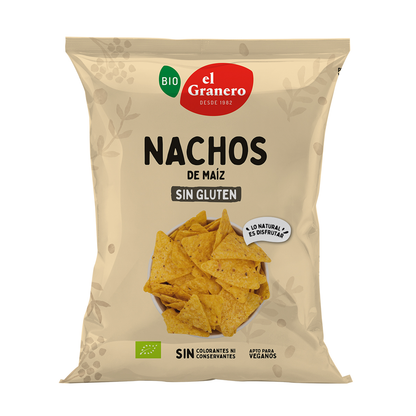 El Granero Organic Nachos, 125 g