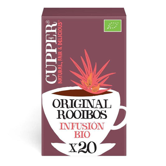 Biologische Rooibos-thee Cupper 20 zakjes