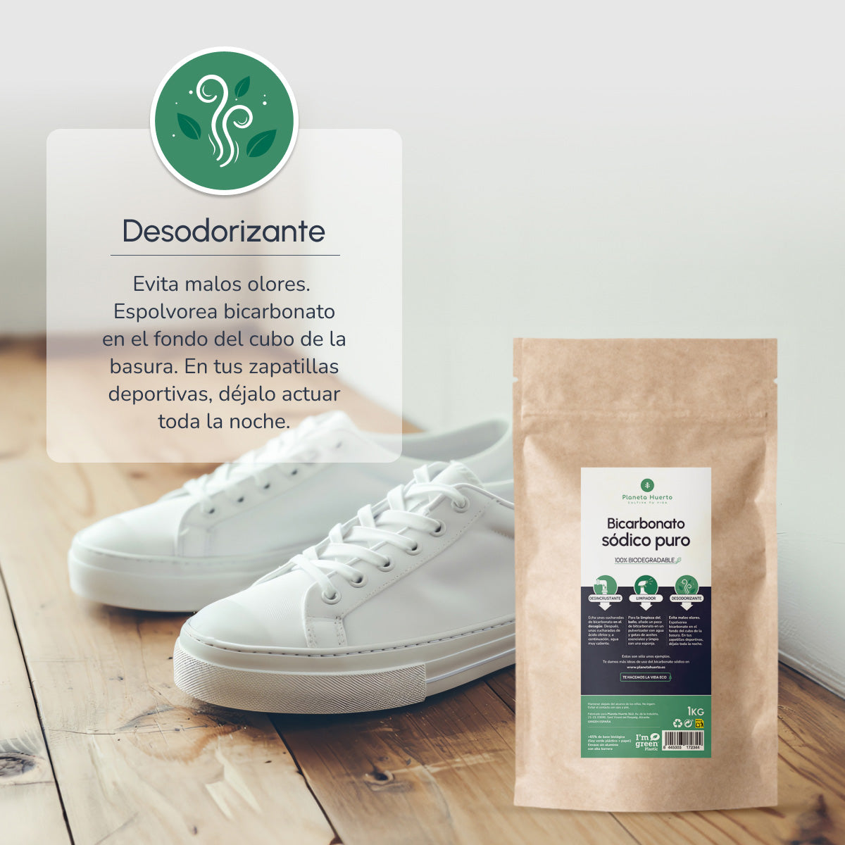 Pack 3xBicarbonate of soda Planeta Huerto 2,5 Kg