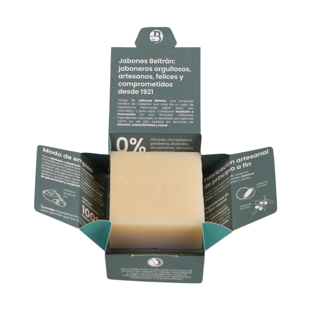 Ekologiczne mydło do golenia i brody, 120 g Essabó