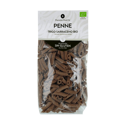 Glutenfria ekologiska bovetemakaroner Planeta Huerto 500 g