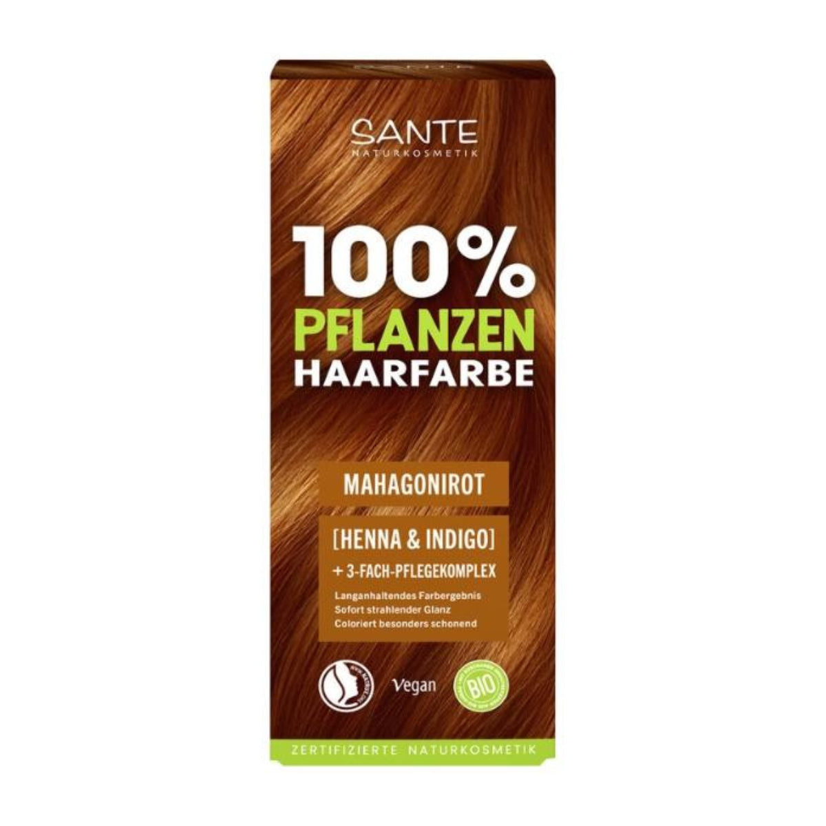 Colorant végétal 07 Mahogany Red Sante 100 g