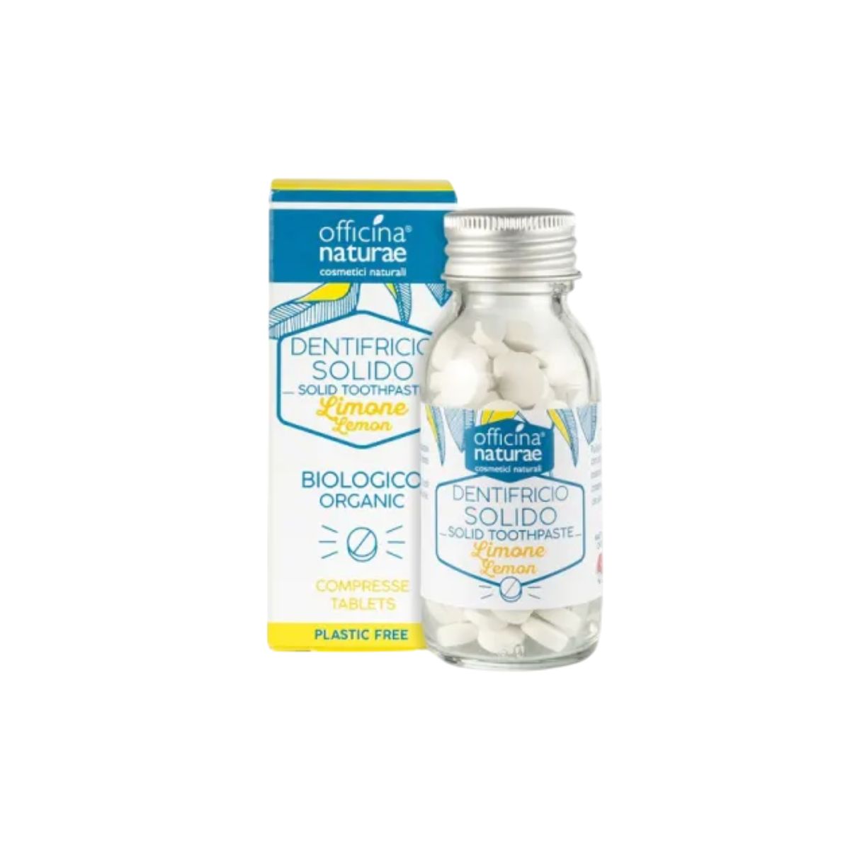 Lemon Toothpaste Tablets 115 pcs. Organic Officina Naturae