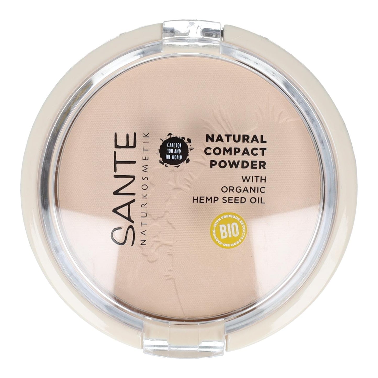 Kompaktpuder 01 Cool Ivory Sante 9 g