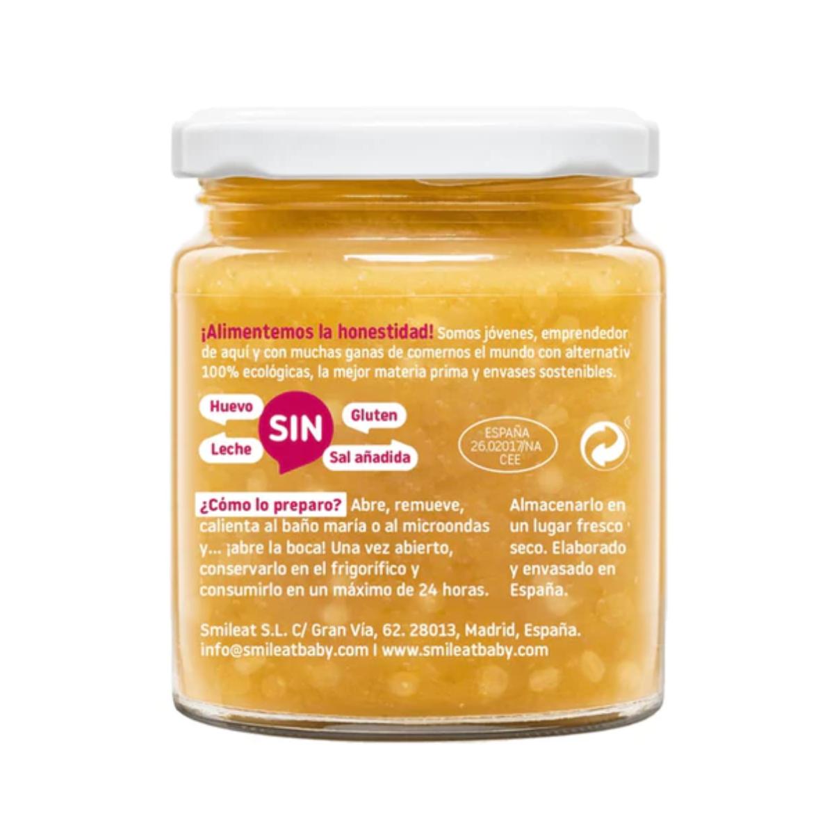 Confezione da 3 vasetti di lenticchie con quinoa biologica CA CHI TOS Smileat 230 g