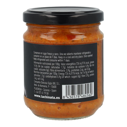 Crema de Pimientos y Berenjenas La Chinata 180 gr