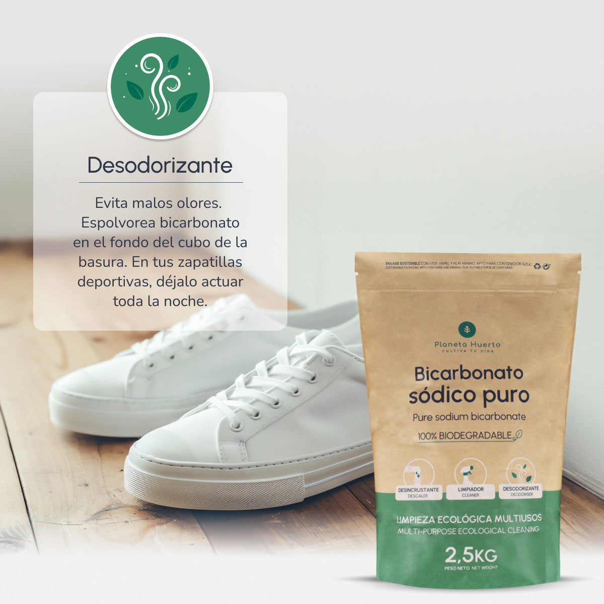 Sodium bicarbonate Planeta Huerto 2,5 Kg