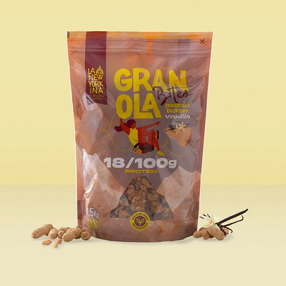 Granola z masłem orzechowym i wanilią La Newyorkina 275 g