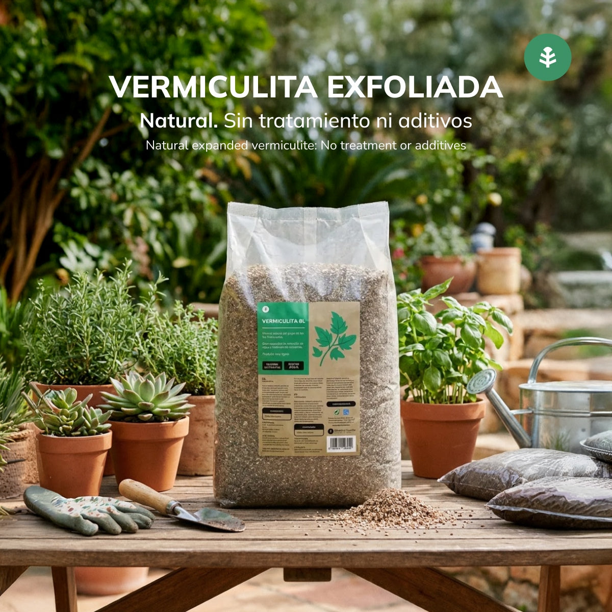 Vermiculit Planeta Huerto 8 Liter