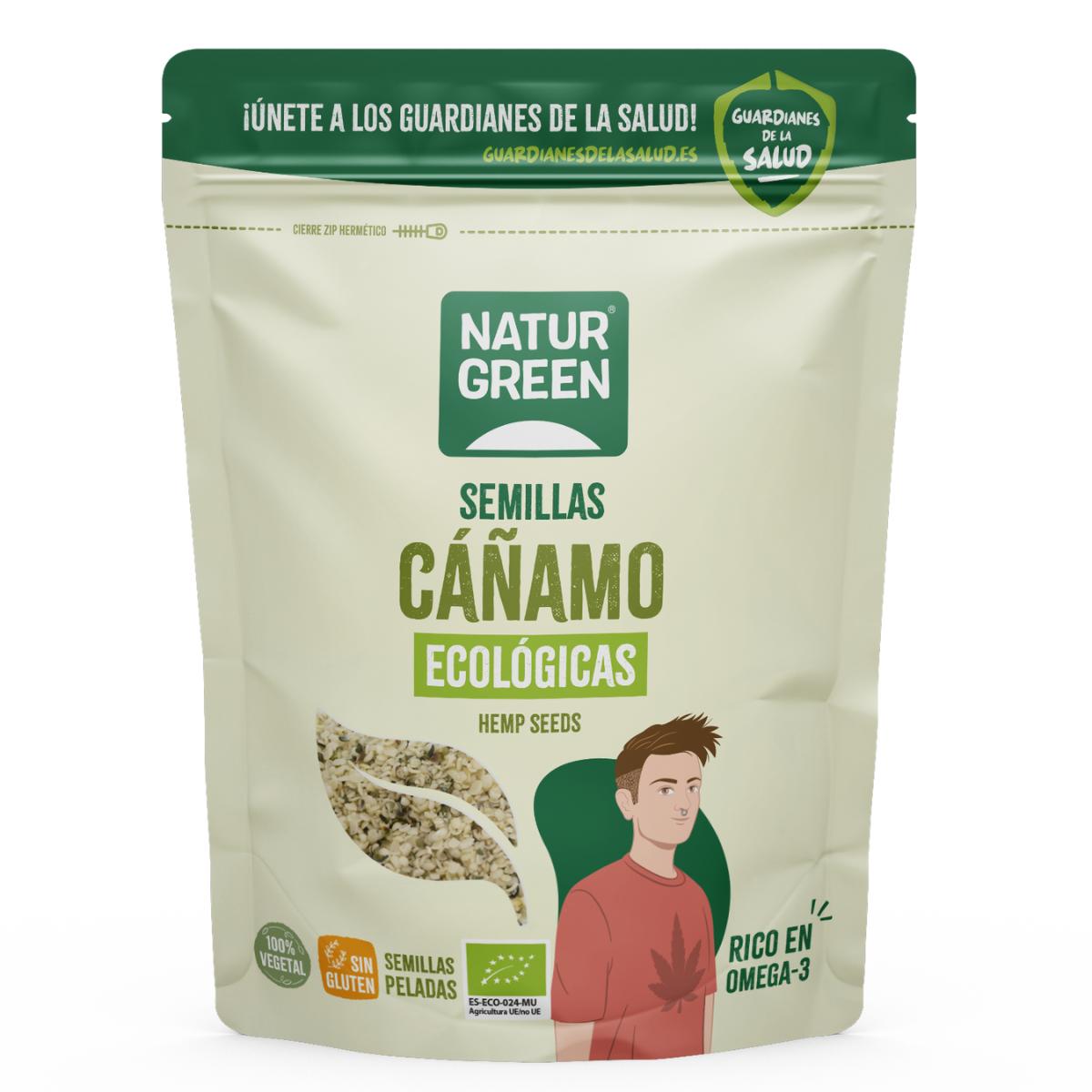 Naturgreen hulled hemp seeds 400 g