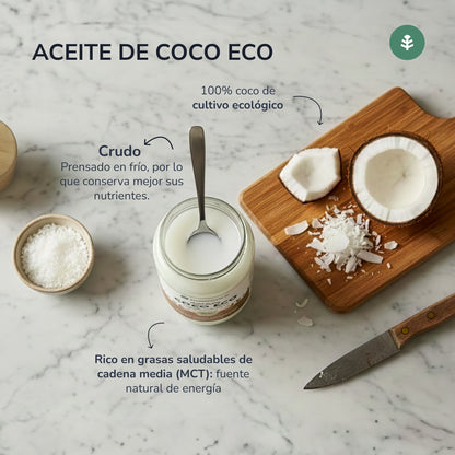 Förpackning 2x ECO Planet Orchard jungfruolja av kokosnöt 500 ml