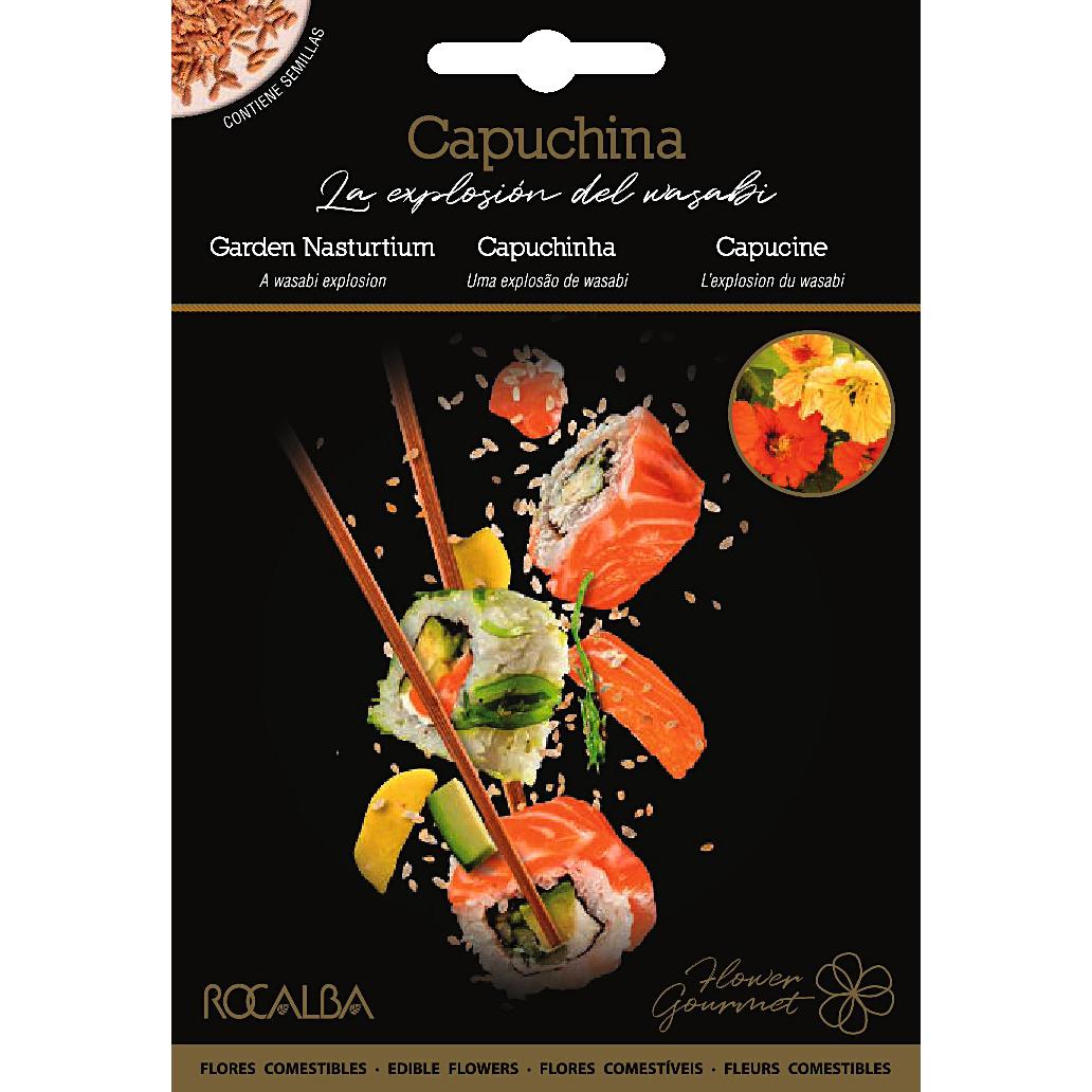 Edible nasturtium seeds