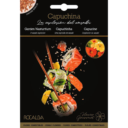 Edible nasturtium seeds