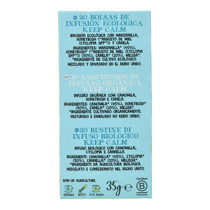 Keep Calm BIO Cupper kruidenthee 20 zakjes