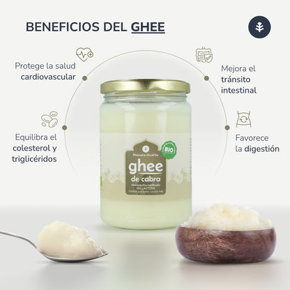 Beurre clarifié de chèvre ECO Planeta Huerto 500 g