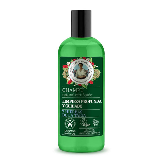 Shampooing naturel certifié nettoyage en profondeur et soin Agafia Natura Siberica 260 ml