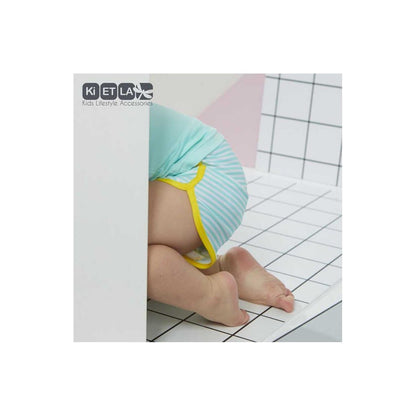 UV-protective striped swim shorts 6 months