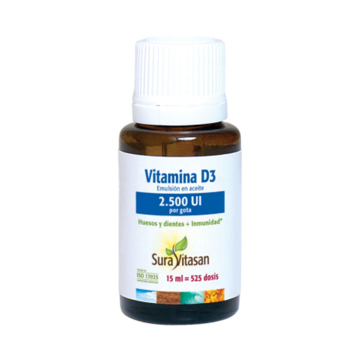 Vitamin D3 2.500 IE 15 ml SuraVitasan