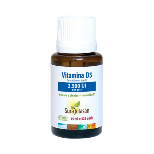Vitamin D3 2.500 IE 15 ml SuraVitasan