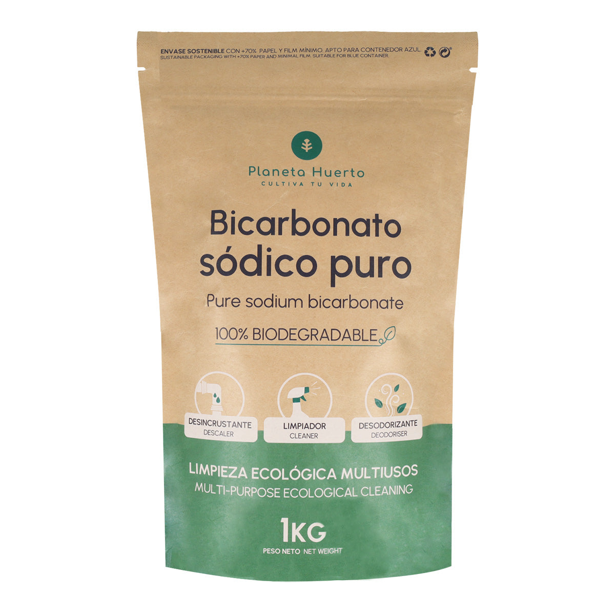 Sodium bicarbonate Planeta Huerto 1 Kg